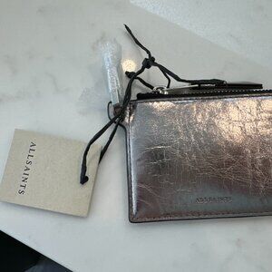 All Saints card wallet